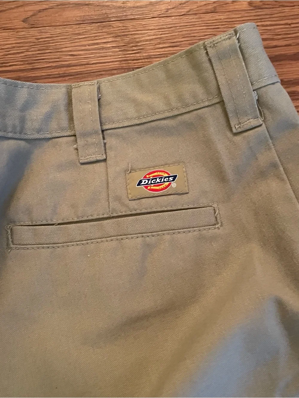 Dickies Pants 42x33‎ Lot Of 2 Khaki Flat Front Cell Pocket